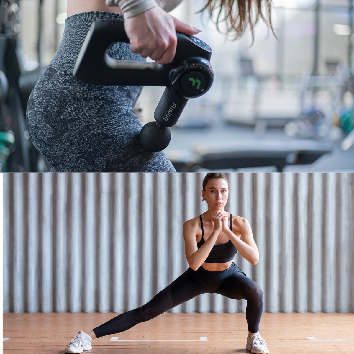 massage gun vs stretching